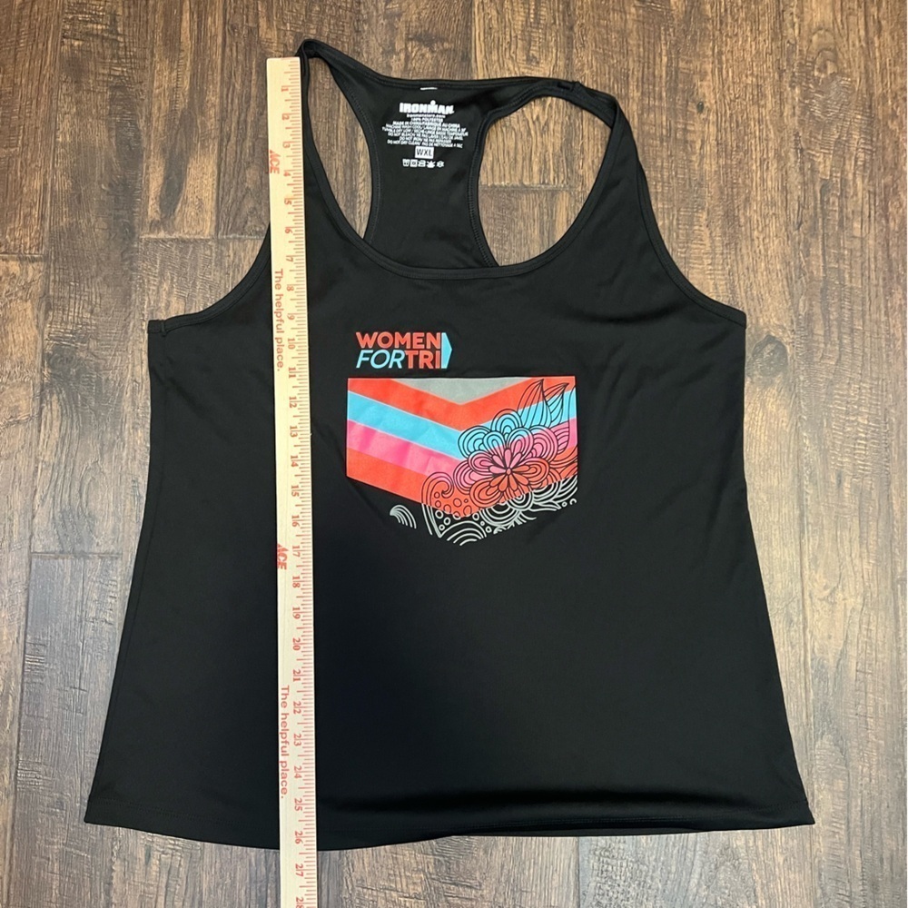 Ironman Women’s Racerback Tank Top Size XL Color Black,Blue, Red, - Picture 9 of 10